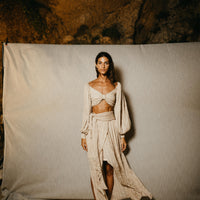 Fluka Maxi Skirt With Lurex