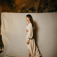 Fluka Maxi Skirt With Lurex