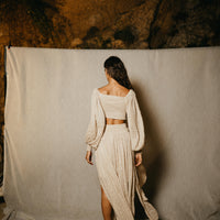 Fluka Maxi Skirt With Lurex
