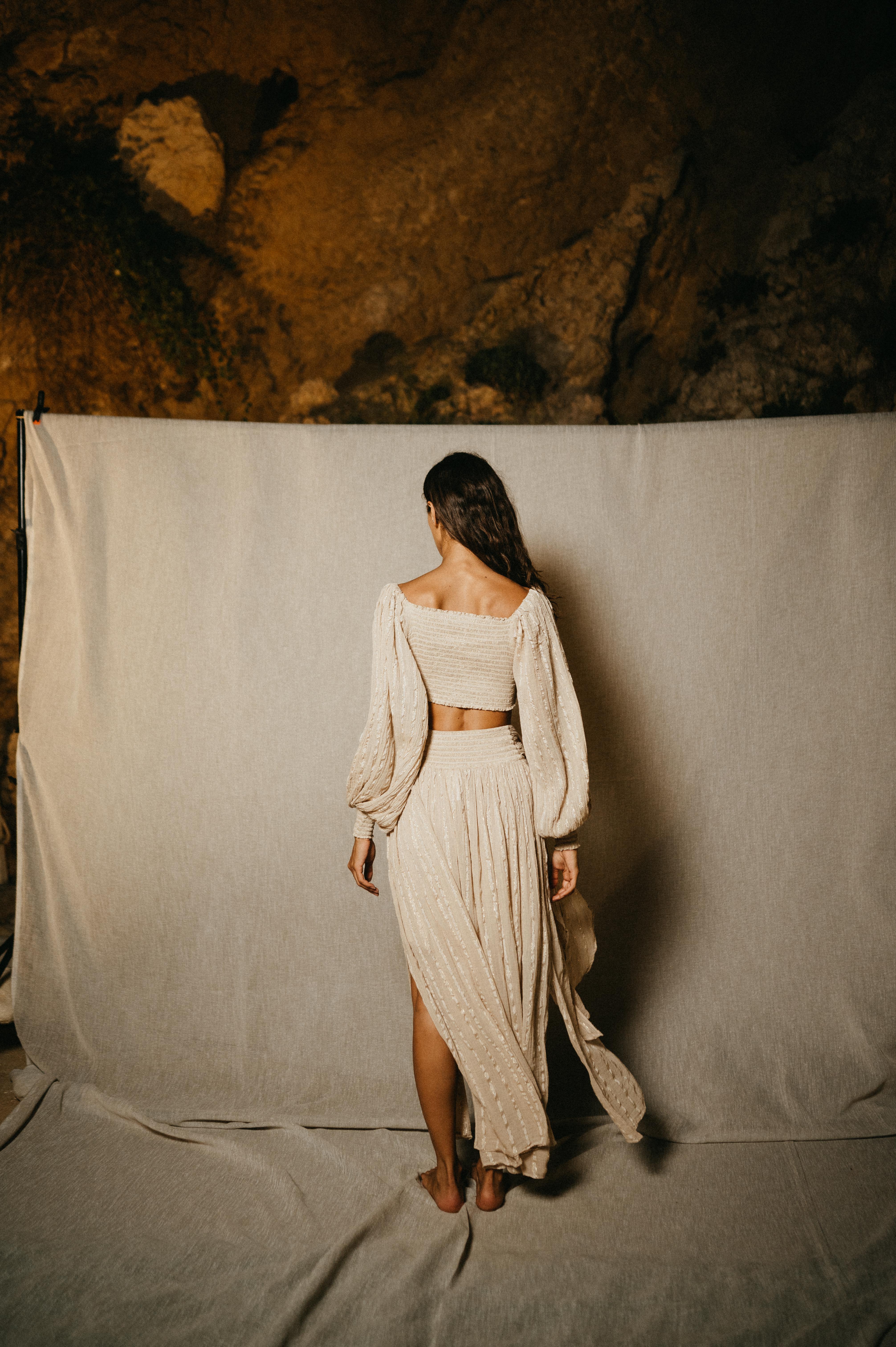 Fluka Maxi Skirt With Lurex
