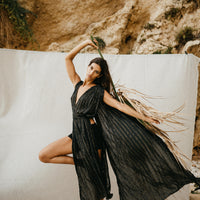 Najma Maxi Cover Up  With Lurex