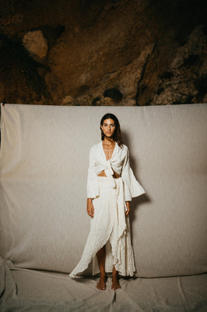 Fluka Maxi Skirt With Lurex