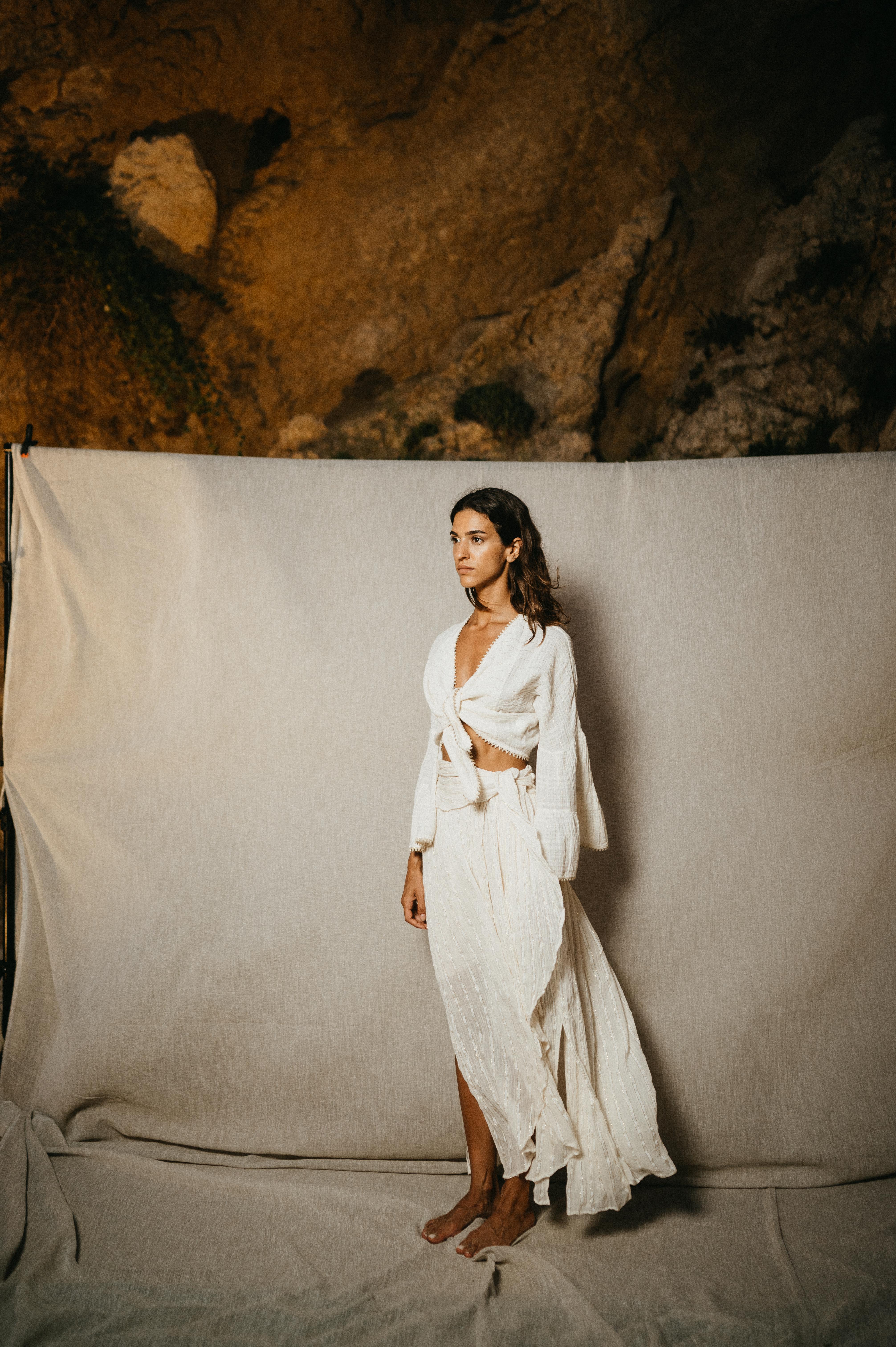 Fluka Maxi Skirt With Lurex