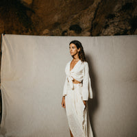 Fluka Maxi Skirt With Lurex