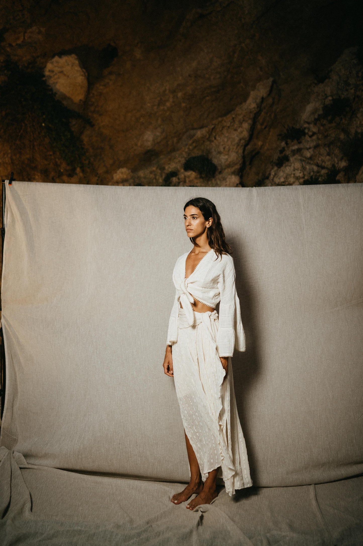 Fluka Maxi Skirt With Lurex