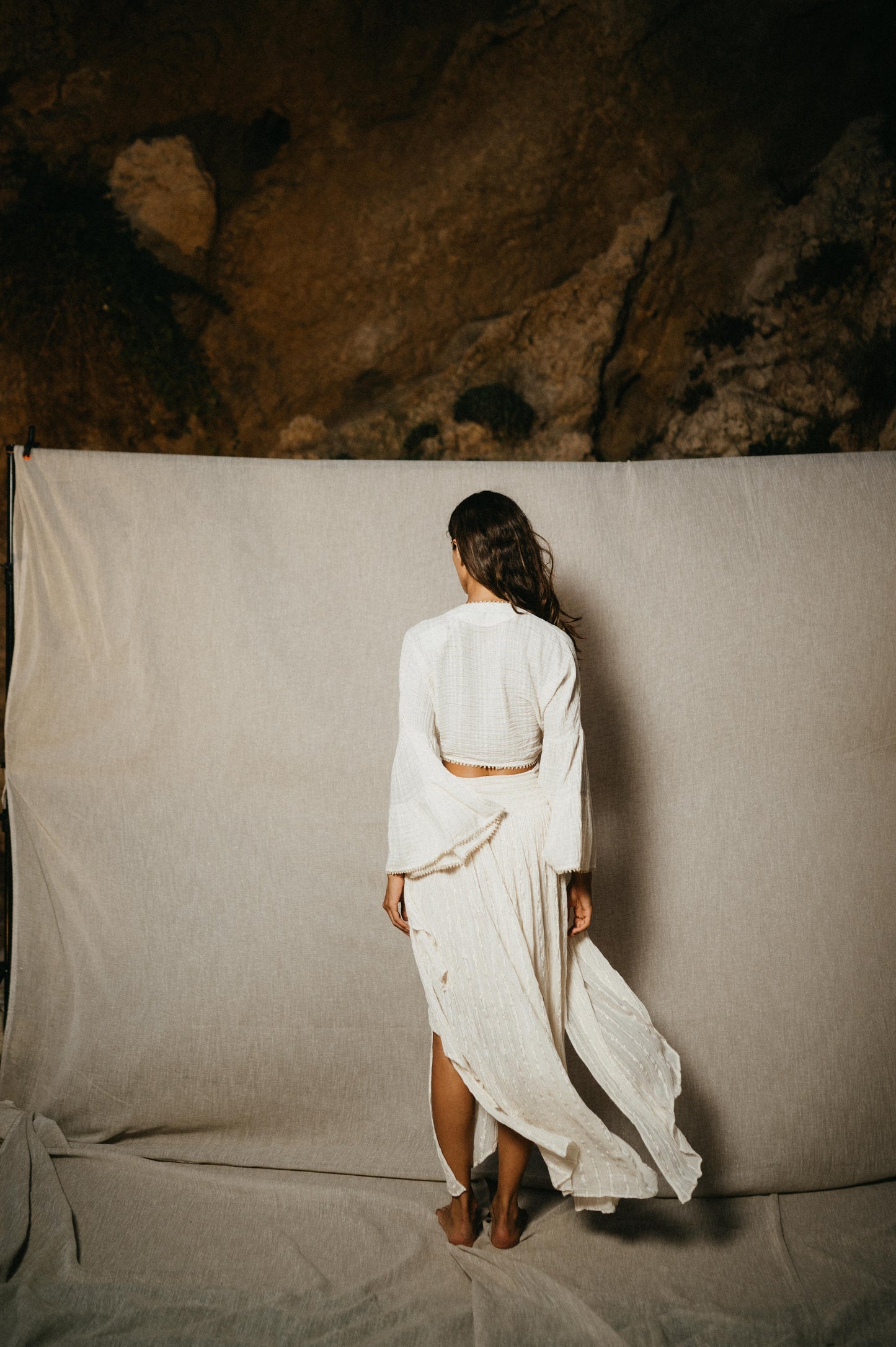 Fluka Maxi Skirt With Lurex