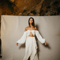 Kamari Crop Top With Lurex