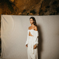 Kamari Crop Top With Lurex