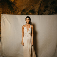 Naseem maxi jumpsuit with lurex