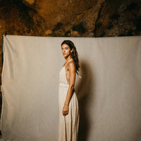 Naseem maxi jumpsuit with lurex